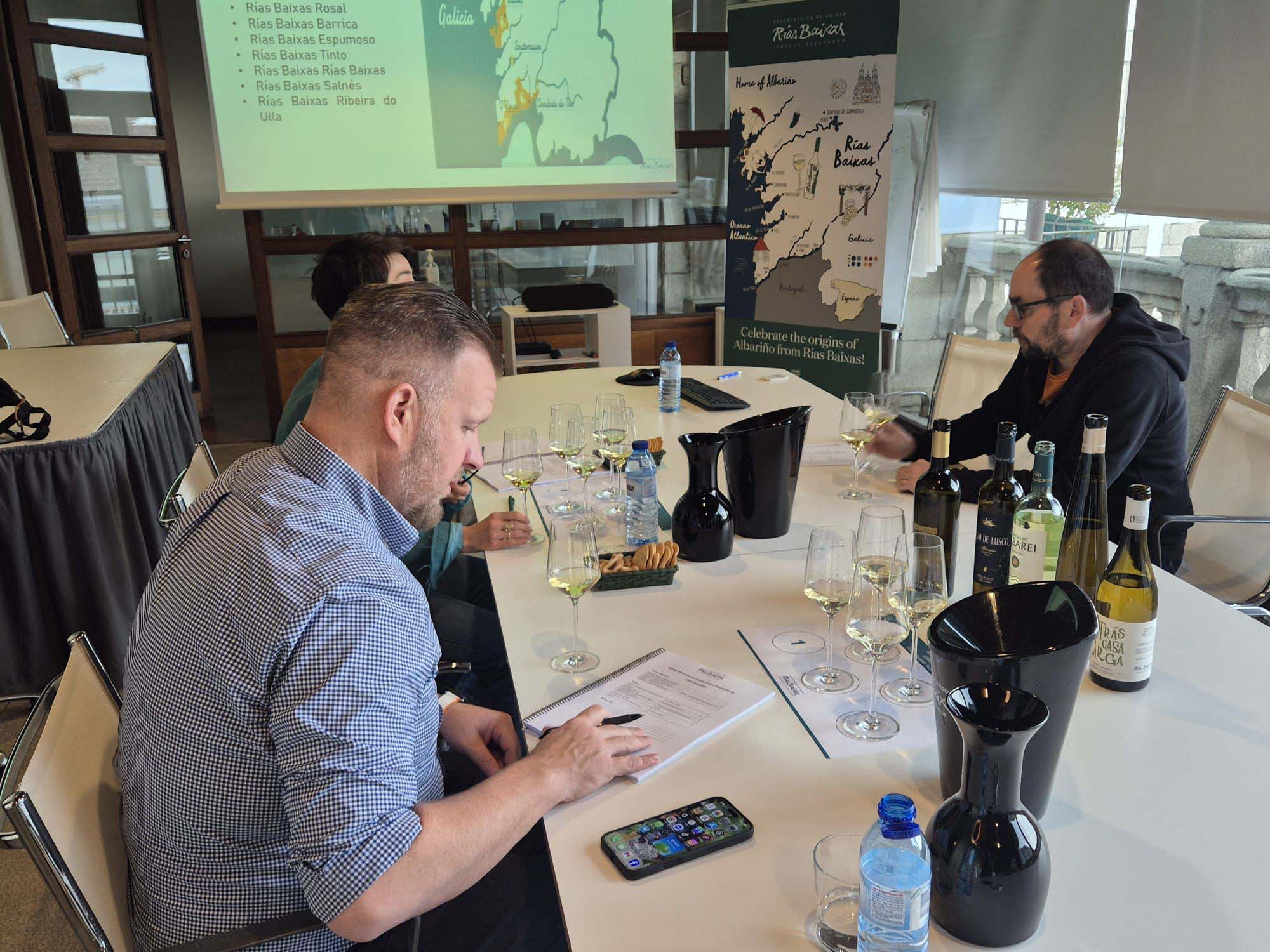 John Wagner visita la Denominación de Origen para ampliar la Selección de Vinos Rias Baixas en Pennsilvania