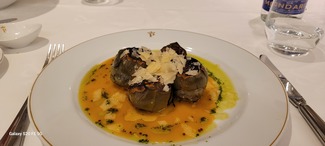 Alcachofas confitadas