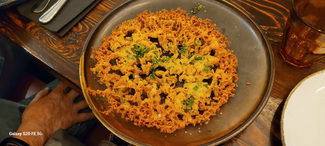 Tortilla de camarones