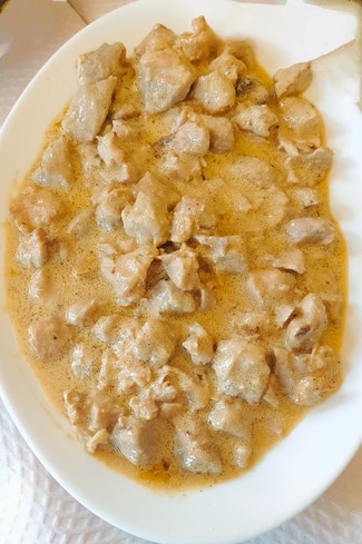 La carne chiclosa.