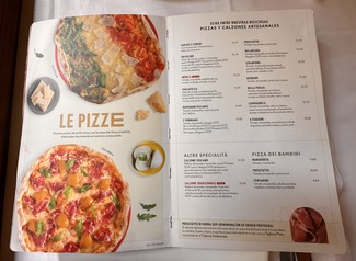carta pizzas