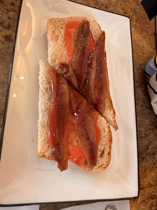 tosta anchoas