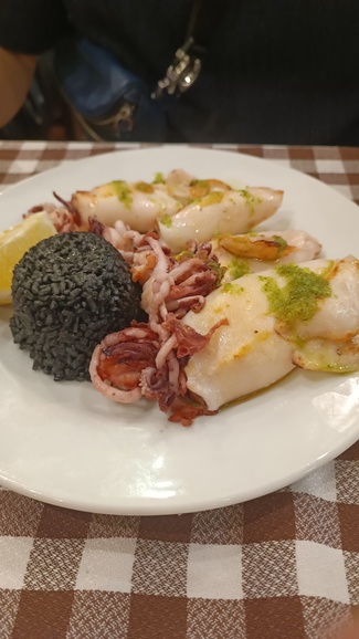 Calamar a la plancha