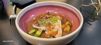 Cabracho salvaje con verduritas de Horta de Tramuntana