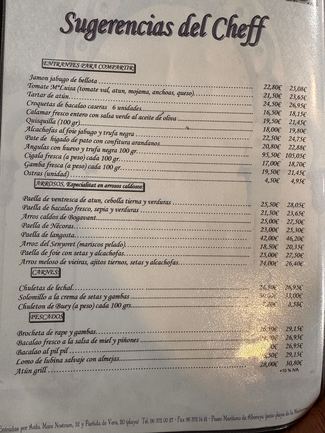 carta recomendaciones