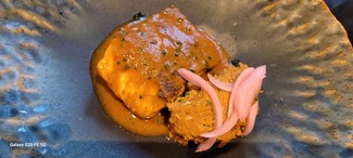 Cherne con escaldón,