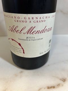Abel Mendoza Graciano Garnacha Grano a Grano 2020