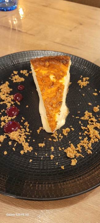 Tarta de queso horneada
