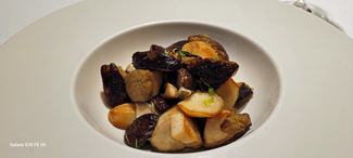 Salteado de Boletus Edulis de temporada