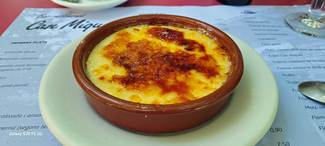 Crema catalana de la casa