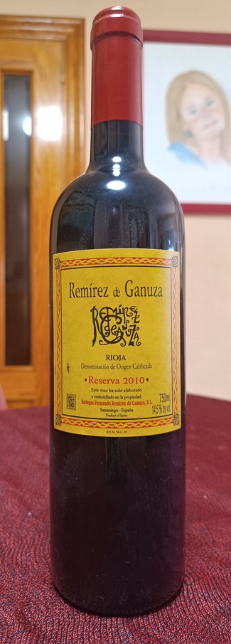 Remírez de Ganuza reserva 2010