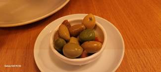 Aperitivo : Olivas verdes