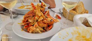 Restos de la experiencia gastronomica