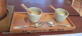 Aperitivo : Crema fria de verduras con queso fresco