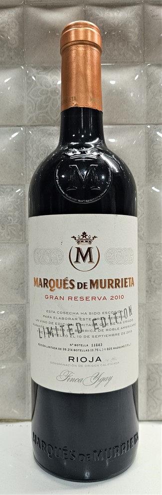 Marqués de Murrieta Gran Reserva 2010