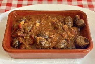 Caracoles en salsa