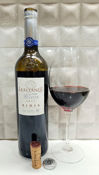 Fabuloso GVA riojano de la excelente añada 2011