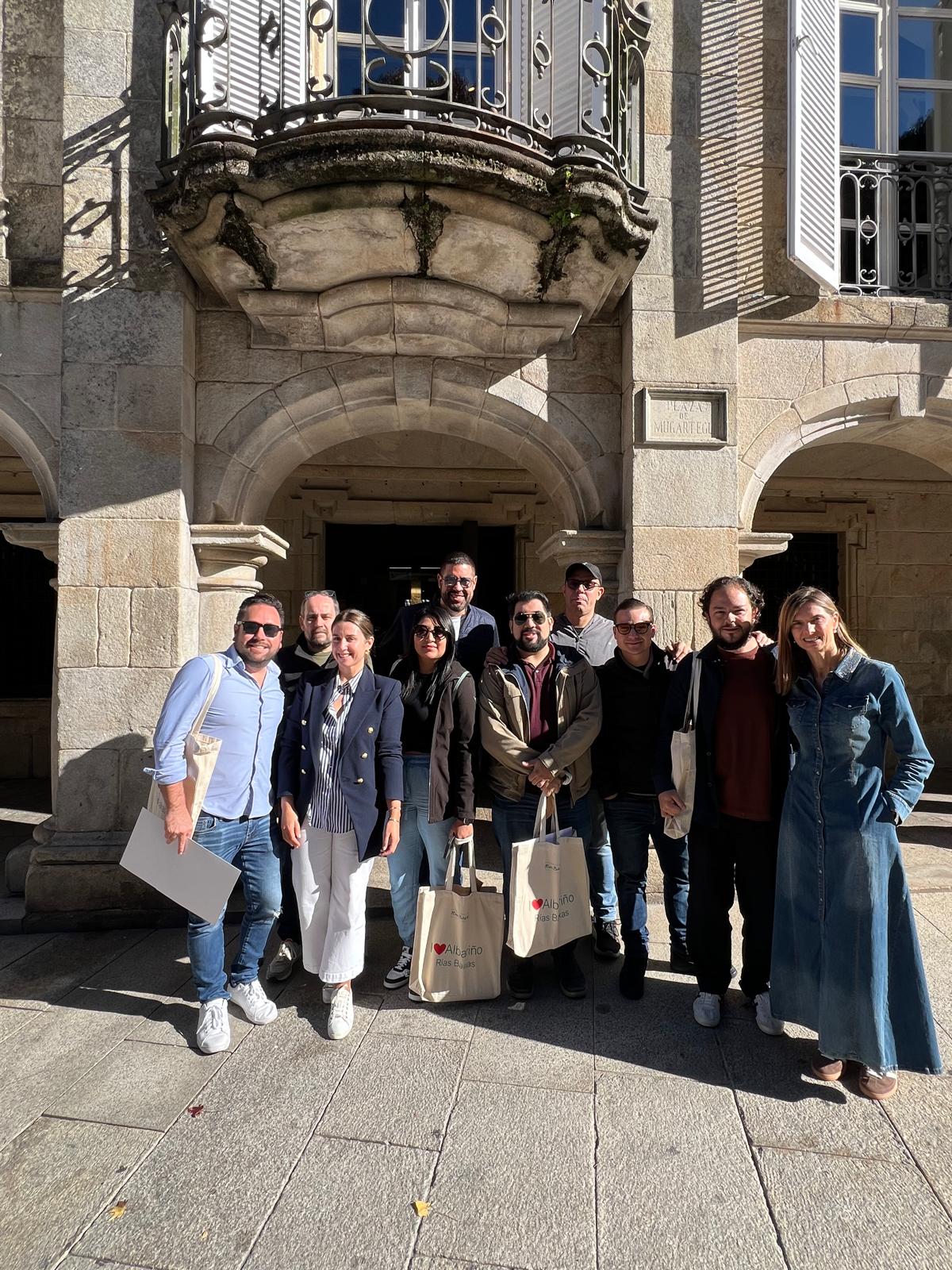 Cinco importantes prescriptores mexicanos visitan la D.O. Rías Baixas