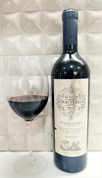 Maravilloso Cabernet franc de altura