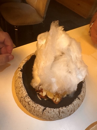 nube de pastel