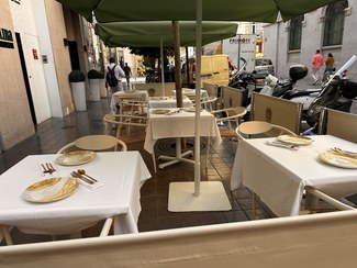 terraza exterior
