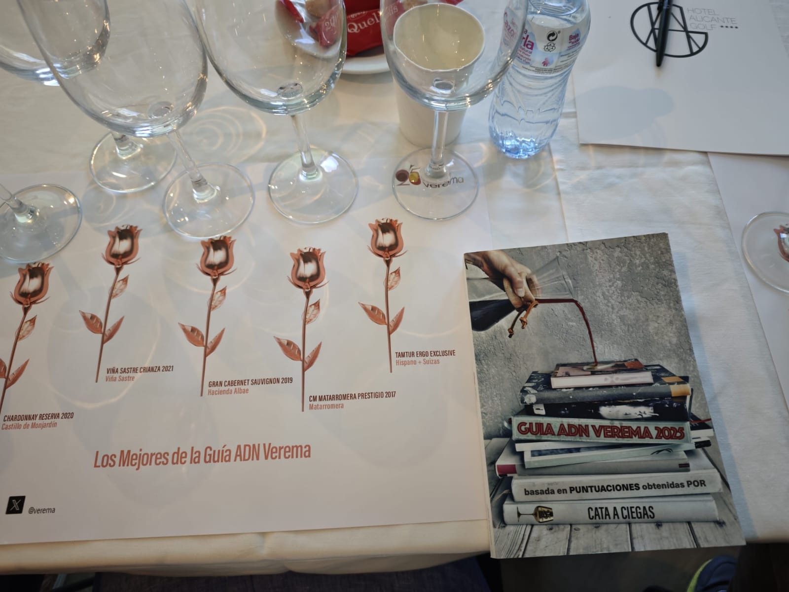 Experiencia Verema Alicante: Cata comentada Los mejores Vinos de la Guia ADN Verema 2025