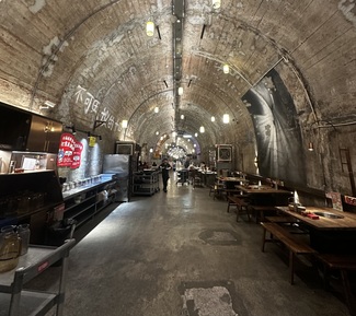 Restaurante en el refugio antiaéreo