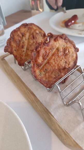 Tortitas de camarones