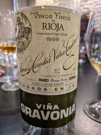 Viña Gravonia Blanco 1998