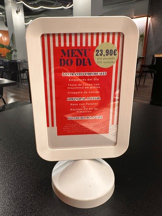 menu del dia