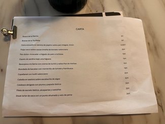 carta platos fija