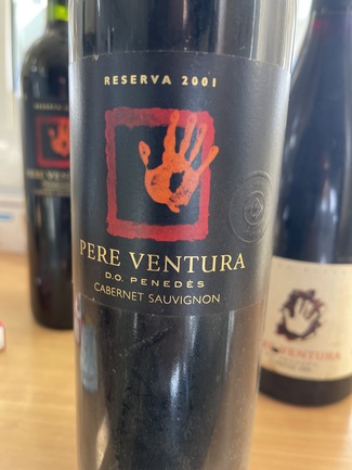 Pere Ventura Reserva Cabernet Sauvignon 2001