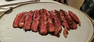 Lomo de vaca madurada (40 dias) en tagliatta