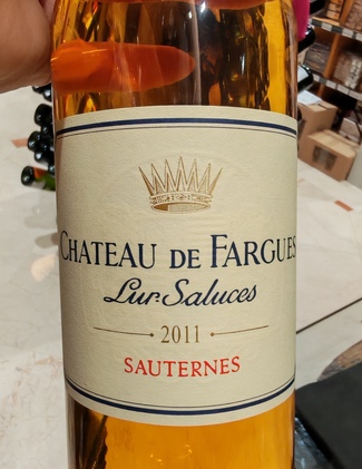 Château de Fargues 2011