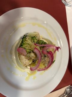 ensalada de coliflor y brocolis