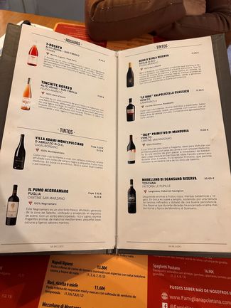 carta vinos