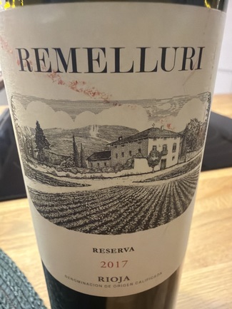 Remelluri Reserva 2017