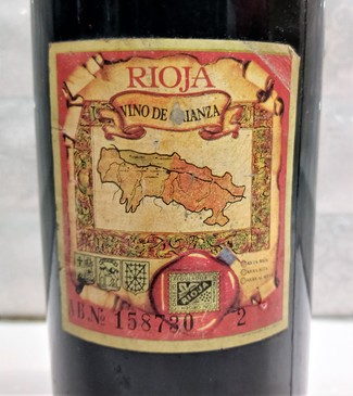 Vino de crianza... sí... 5 años de barrica