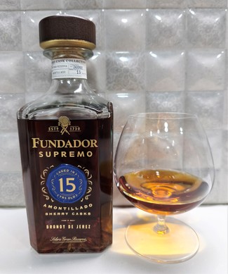 Exquisito brandy de Jerez