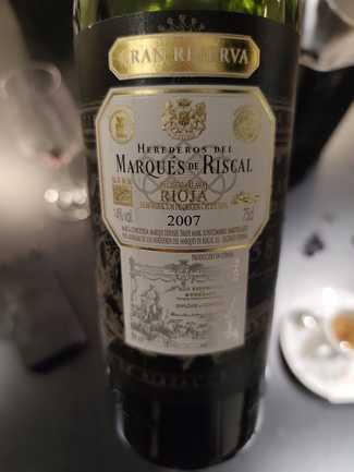 Marques de Riscal Gran Reserva 2007