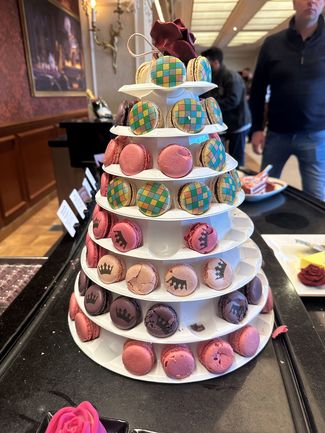 pirámide macarons