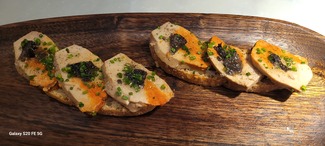 Coca de foie de rape