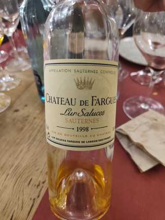 Chateau de Fargues 1998