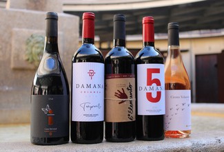Algunos vinos de la casa