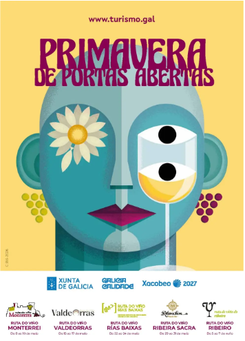 Primavera de Puertas Abiertas de la Ruta do Viño Monterrei 2026