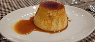 Flan de la casa