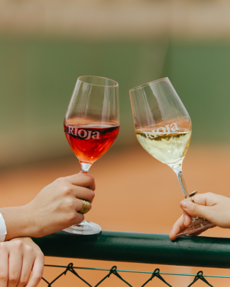 Rioja anota el tanto ganador en el Mini Open de Tennis de Madrid