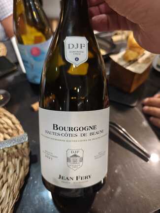Jean Fery Hautes Côtes de Beaune blanc 2021