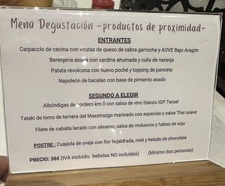 menu proximidad