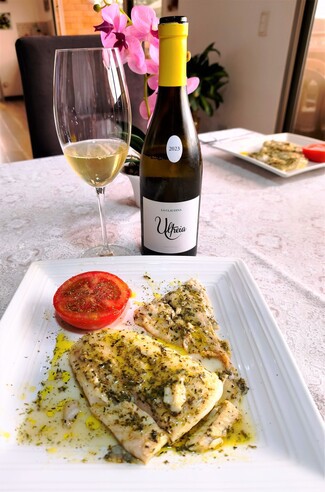 Con un delicioso lomito de corvina en masala